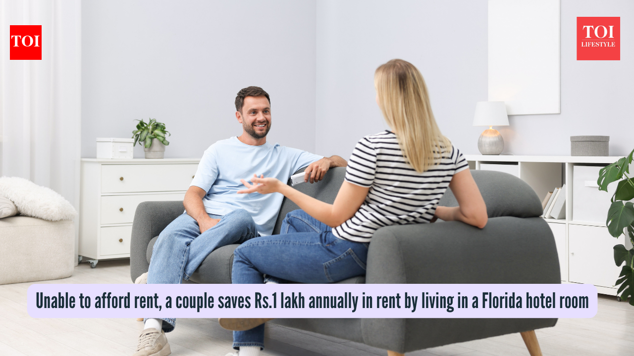 Unable to afford rent, a couple saves Rs. 1 lakh annually by living in a Florida hotel room