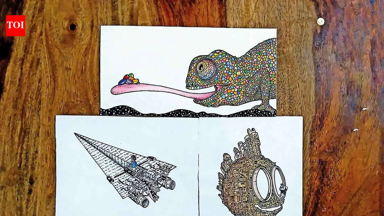 Hyderabad finds connection and calm in simple everyday doodling