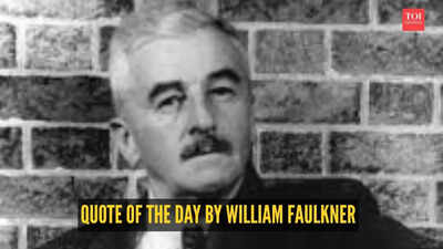 Quote of the day by William Faulkner: “Always dream and shoot higher than you know you can do. Do not bother just to be better than your contemporaries or predecessors. Try to be better than yourself”