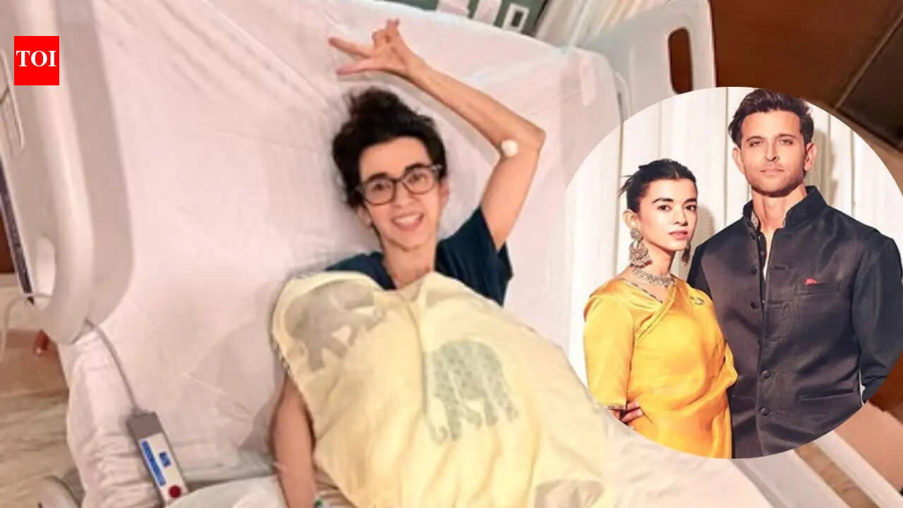 Saba Azad hospitalised after being diagnosed with parasite Cyclospora cayetanensis, says Hrithik Roshan is keeping her spirit up