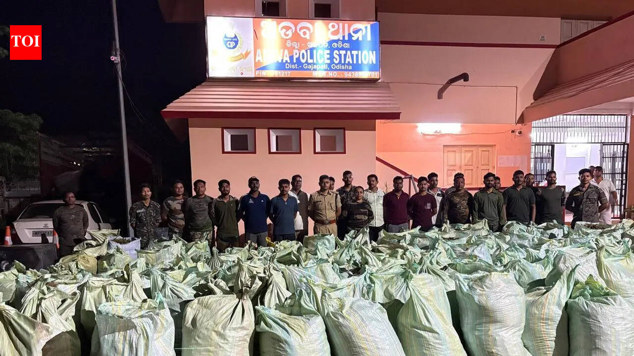 Ganja worth Rs4cr seized in Gajapati district