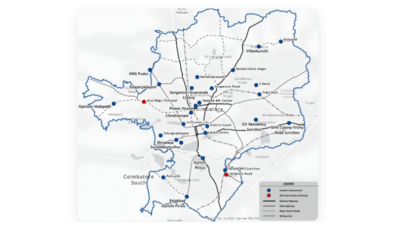 Coimbatore corporation launches webpage for junction improvement projects