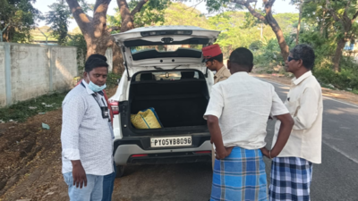 Puducherry election flying quad teams equipped with body-worn cameras for real-time monitoring