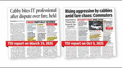 No visible action on ground to end cab fare row