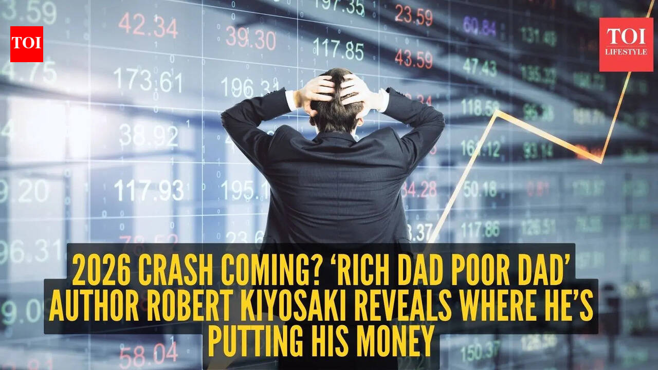 2026 crash coming? ‘Rich Dad Poor Dad’ author Robert Kiyosaki reveals where he’s putting his money