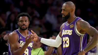 LeBron James showers heartfelt praise for son Bronny following another special Lakers moment: “I’m super proud of him”