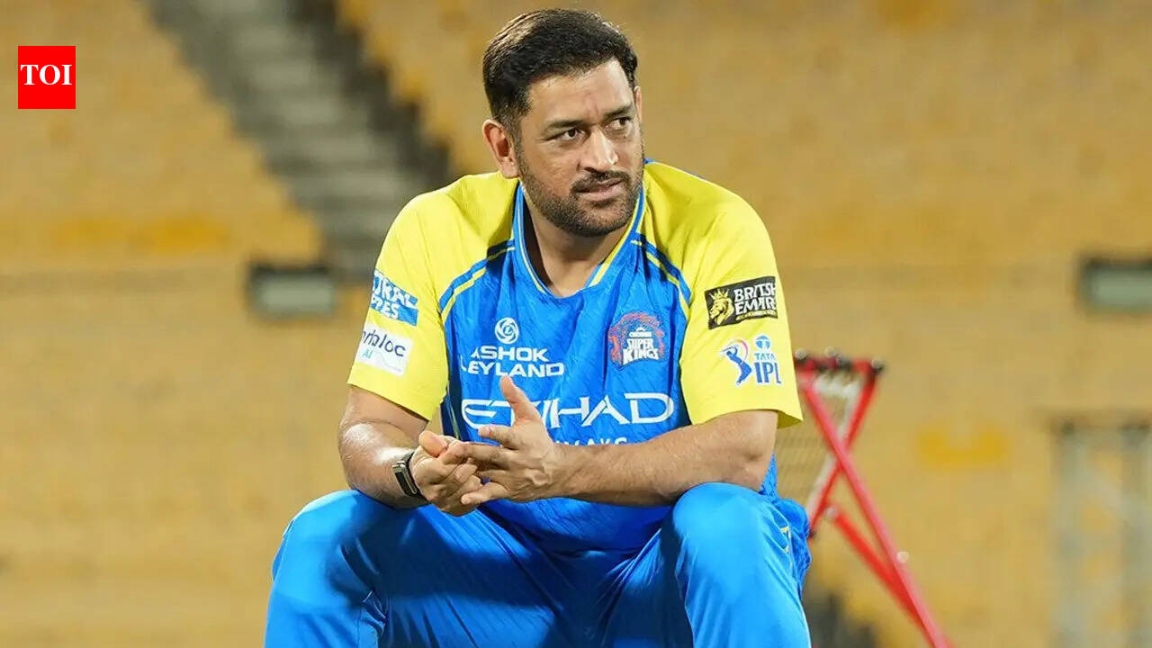 IPL 2026: MS Dhoni ruled out for 2 weeks; Chennai Super Kings suffer massive blow | Cricket News – The Times of India