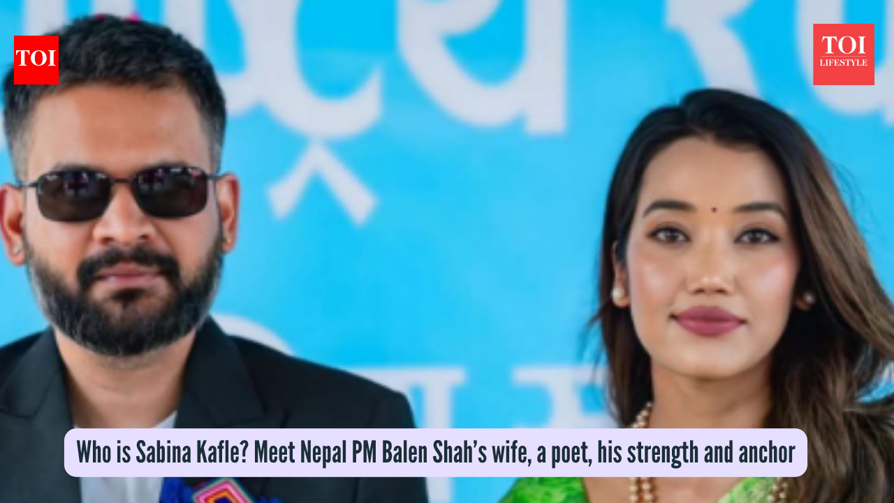 Who is Sabina Kafle? Meet Nepal PM Balen Shah’s wife, a poet, his strength and anchor