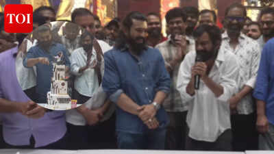 Ram Charan celebrates birthday with ‘Peddi’ team; cuts ‘Chikri’ cake with director Buchi Babu Sana - Watch