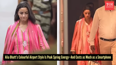 Alia Bhatt’s Masaba kurta set costs as much as a smartphone and it’s pure spring perfection