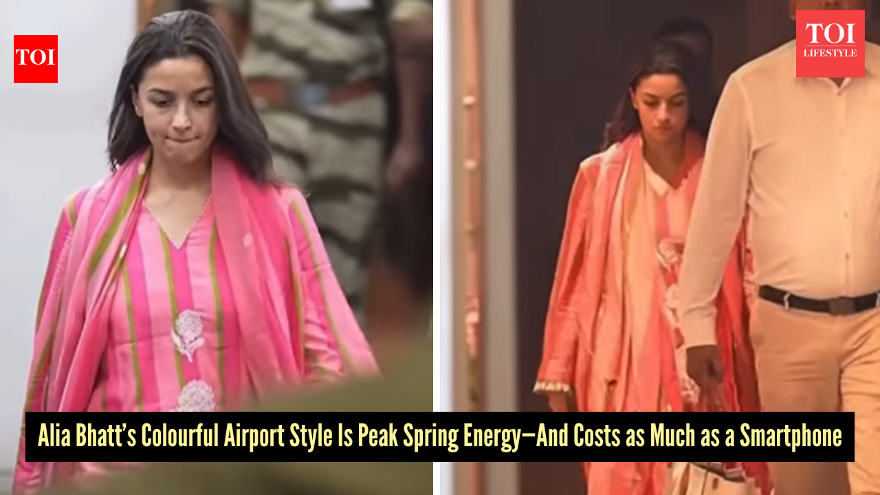 Alia Bhatt’s Masaba kurta set costs as much as a smartphone and it’s pure spring perfection