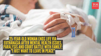 25 வயதான பெண் மனநலப் பிரச்சினைகள், பக்கவாதம் மற்றும் குடும்பத்துடன் நீதிமன்ற சண்டைக்குப் பிறகு கருணைக்கொலை மூலம் வாழ்க்கையை முடித்துக்கொண்டார்: "நான் நிம்மதியாக வெளியேற விரும்புகிறேன்"