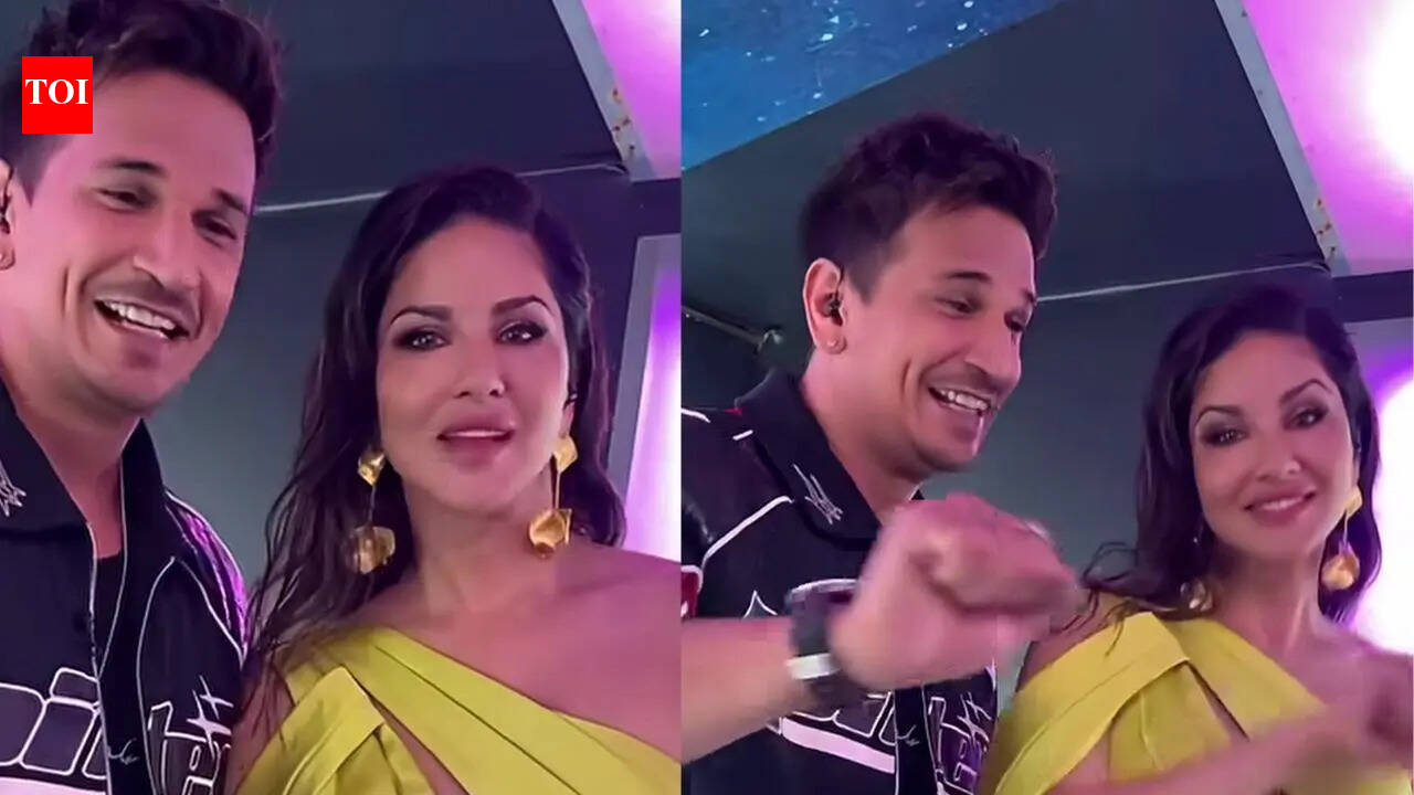 Sunny Leone grooves with Prince Narula on sets of Splitsvilla 16