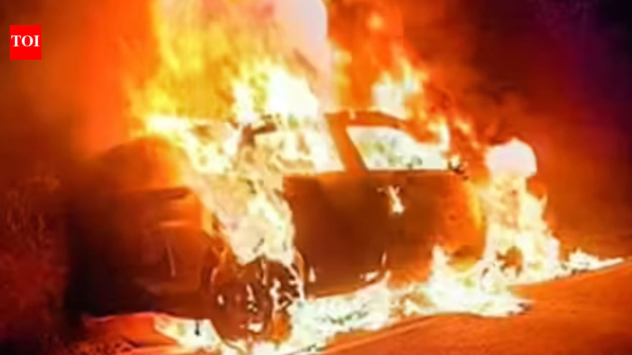 4-year-old boy charred to death as car catches fire in Indore