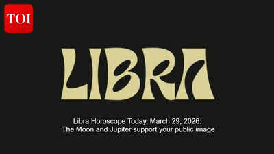 Libra Horoscope Today, March 29, 2026: The Moon and Jupiter support your public image