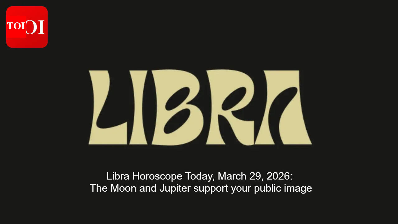 Libra Horoscope Today, March 29, 2026: The Moon and Jupiter support your public image