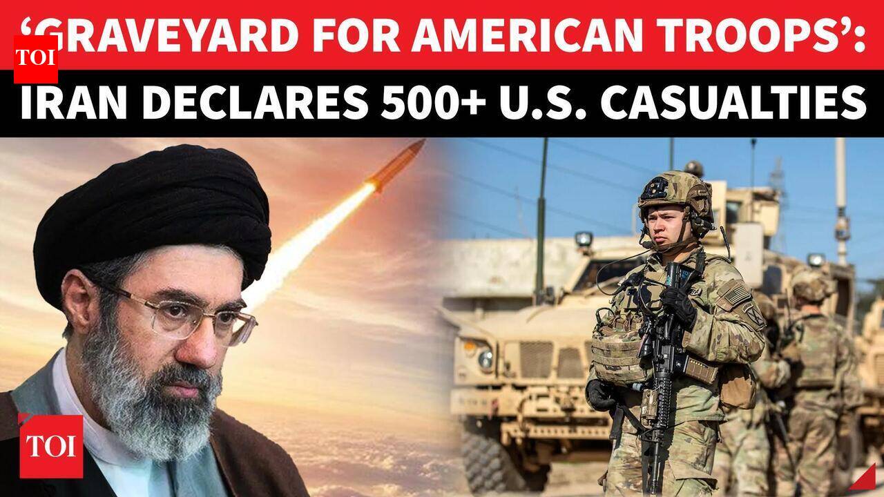 Iran Claims Major Strike On US Troops, 'Over 500 Casualties In Dubai' | Watch