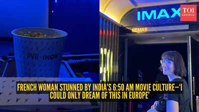 ‘Only in India’: French woman shocked by early morning movie + full food menu at mall