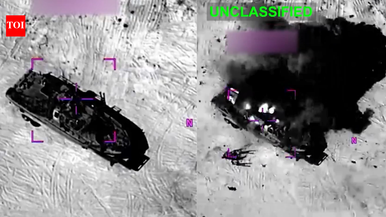 Watch: US releases video of strikes Iranian naval vessels, says 'harassed global shipping for decades'