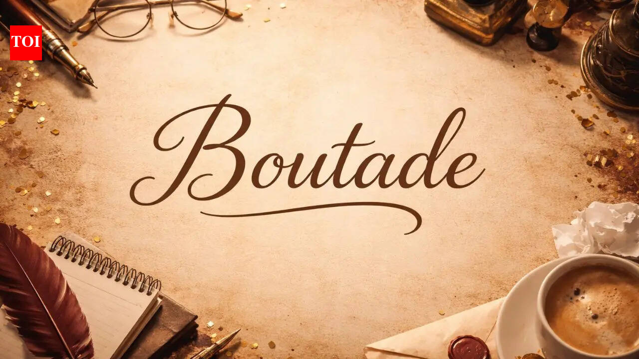 Word of the day: Boutade