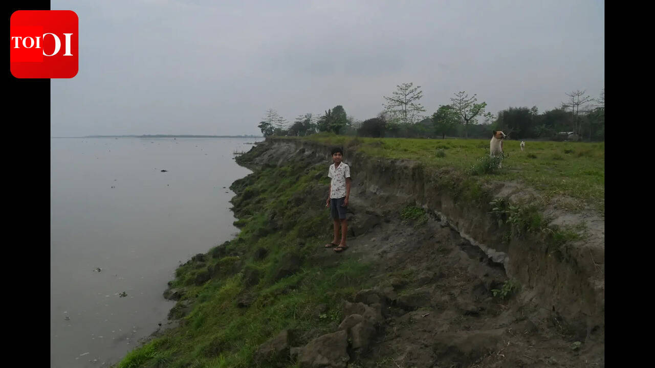Poll hype missing in Majuli as erosion keeps voters on edge