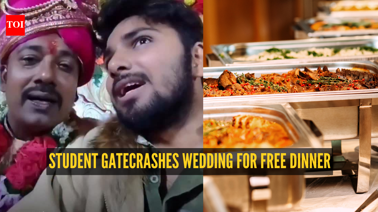 We have all been there: Student gatecrashes at wedding for free food and the groom’s reaction is…