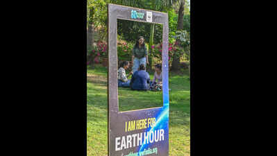 Nature lovers come together to celebrate Earth Hour in Sanjay Van