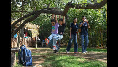 Nature lovers come together to celebrate Earth Hour in Sanjay Van