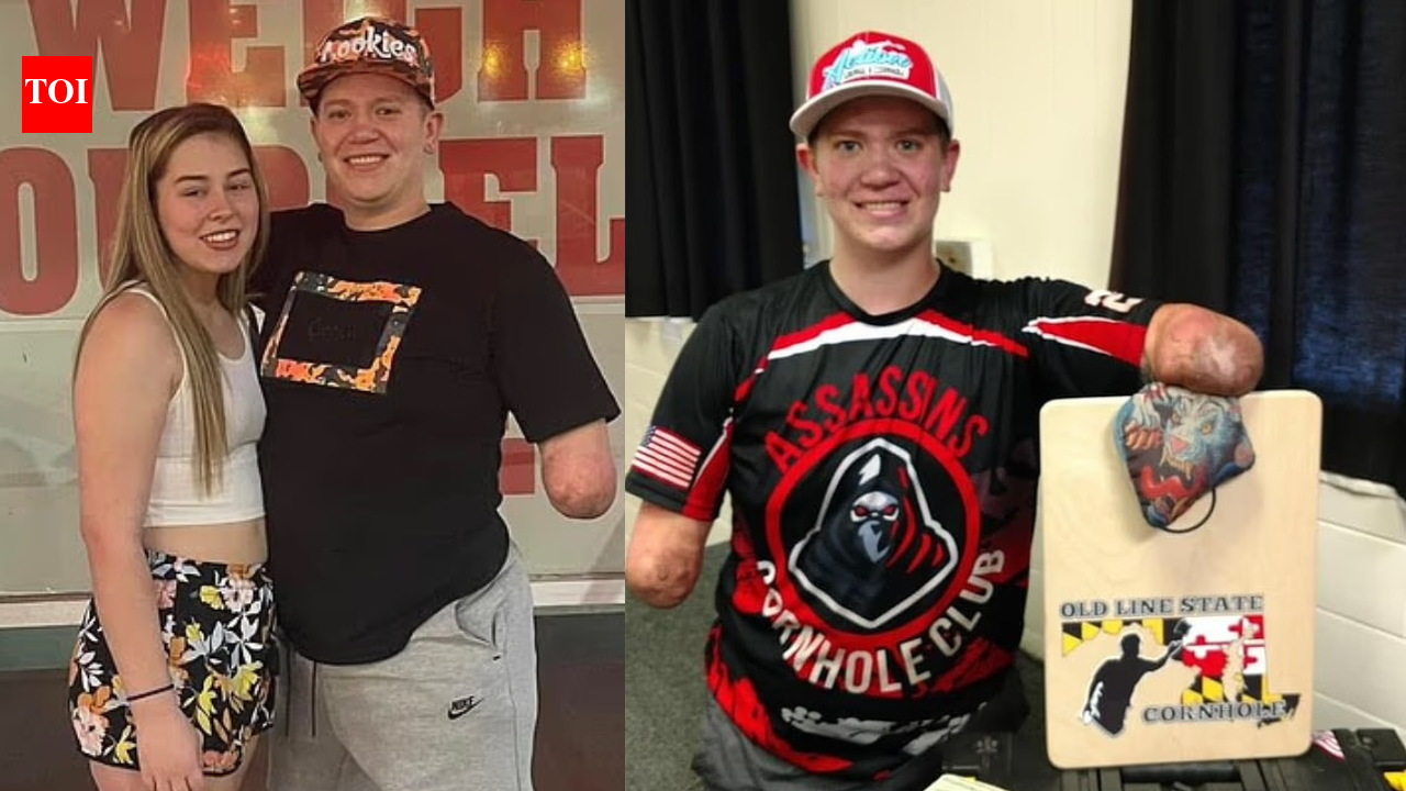 Ex girlfriend of quadruple amputee cornhole player Dayton Webber accused of murder reveals his angry dark side as footage emerges