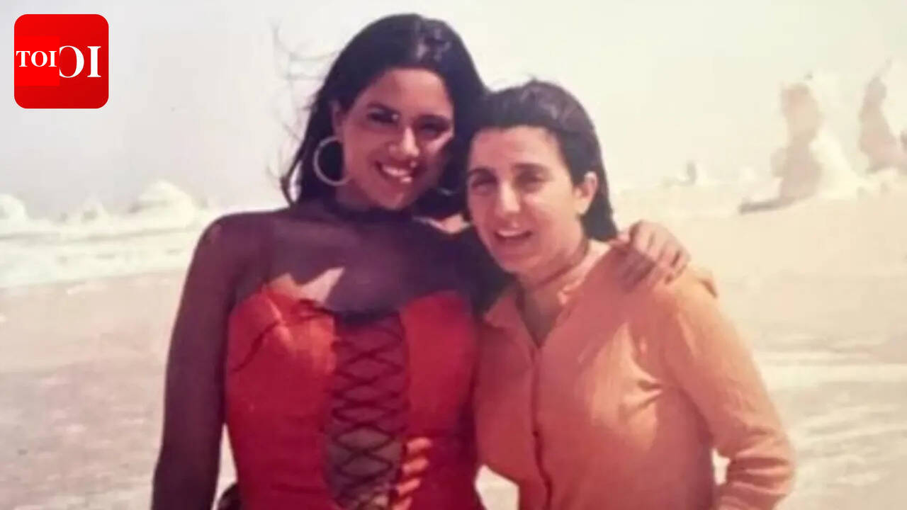 Sameera Reddy says 'Farah Khan we look like kids' as she shares a throwback from her first song
