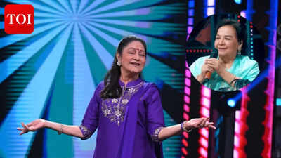 Aruna Irani and Farida Jalal reunite after 53 years on Indian Idol, groove to the beats of their hit songs