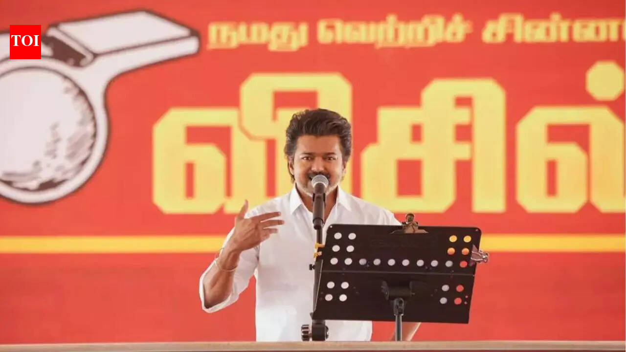 Tamil Nadu polls: TVK chief Vijay to contest from 2 seats, Perambur and Trichy East