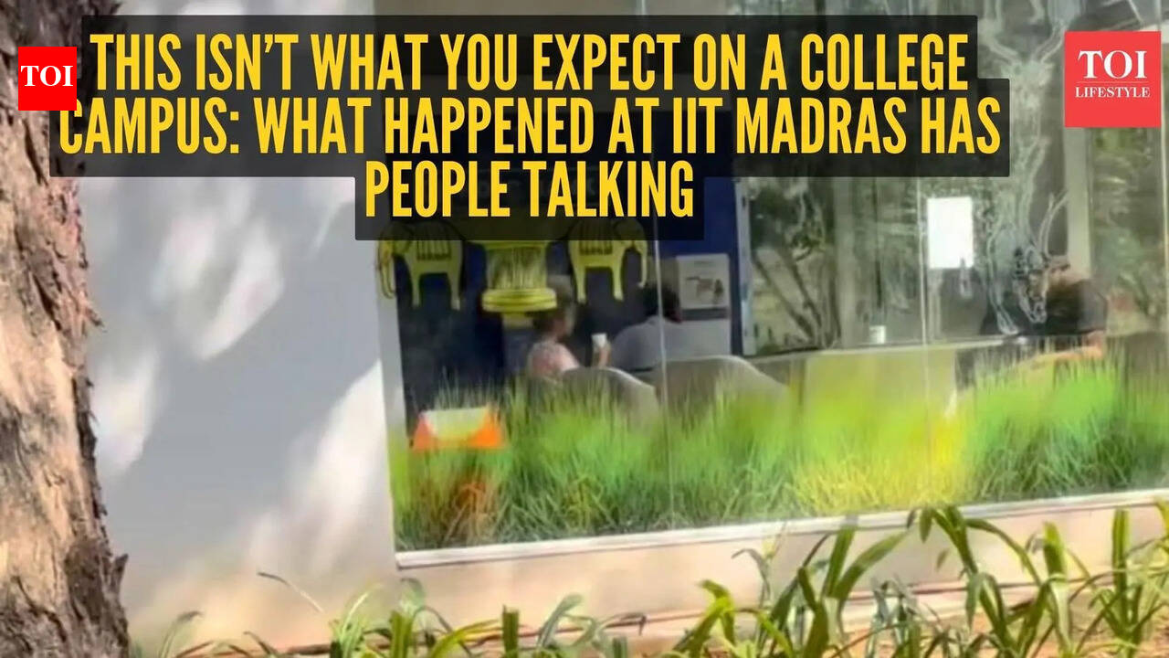 This isn’t what you expect on a college campus: What happened at IIT Madras has people talking
