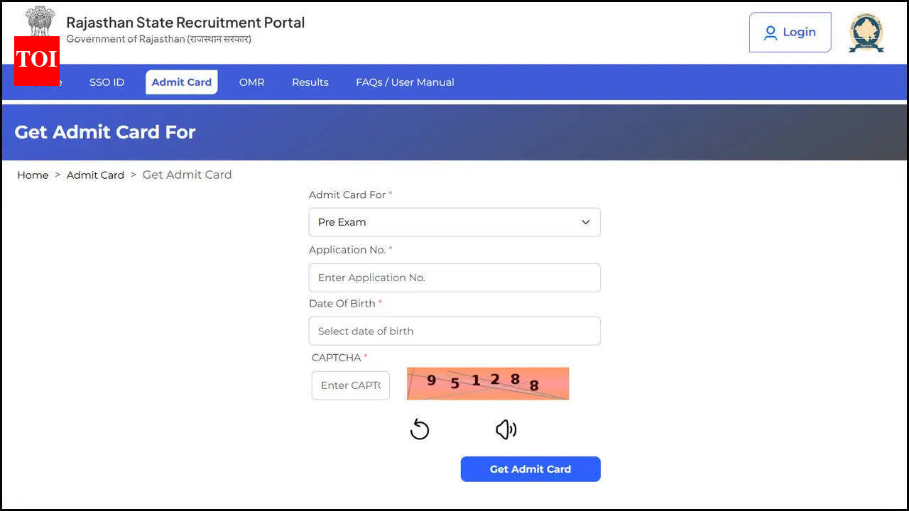 RPSC Rajasthan SI exam city intimation slip out, download PDF at rpsc.rajasthan.gov.in