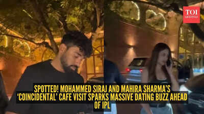 What's brewing? Mohammed Siraj and Mahira Sharma spotted at the same cafe