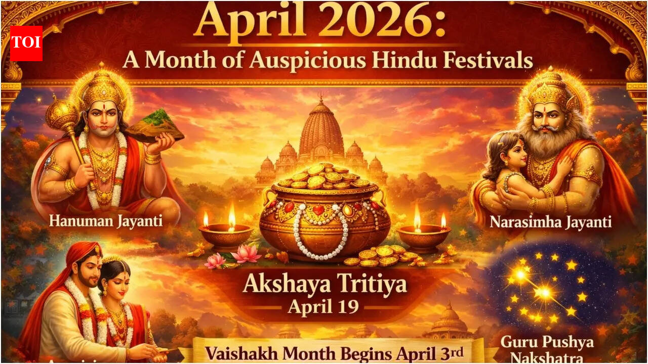 April 2026 brings Vaishakh Month: Full list of important festivals, vrats and shubh muhurats