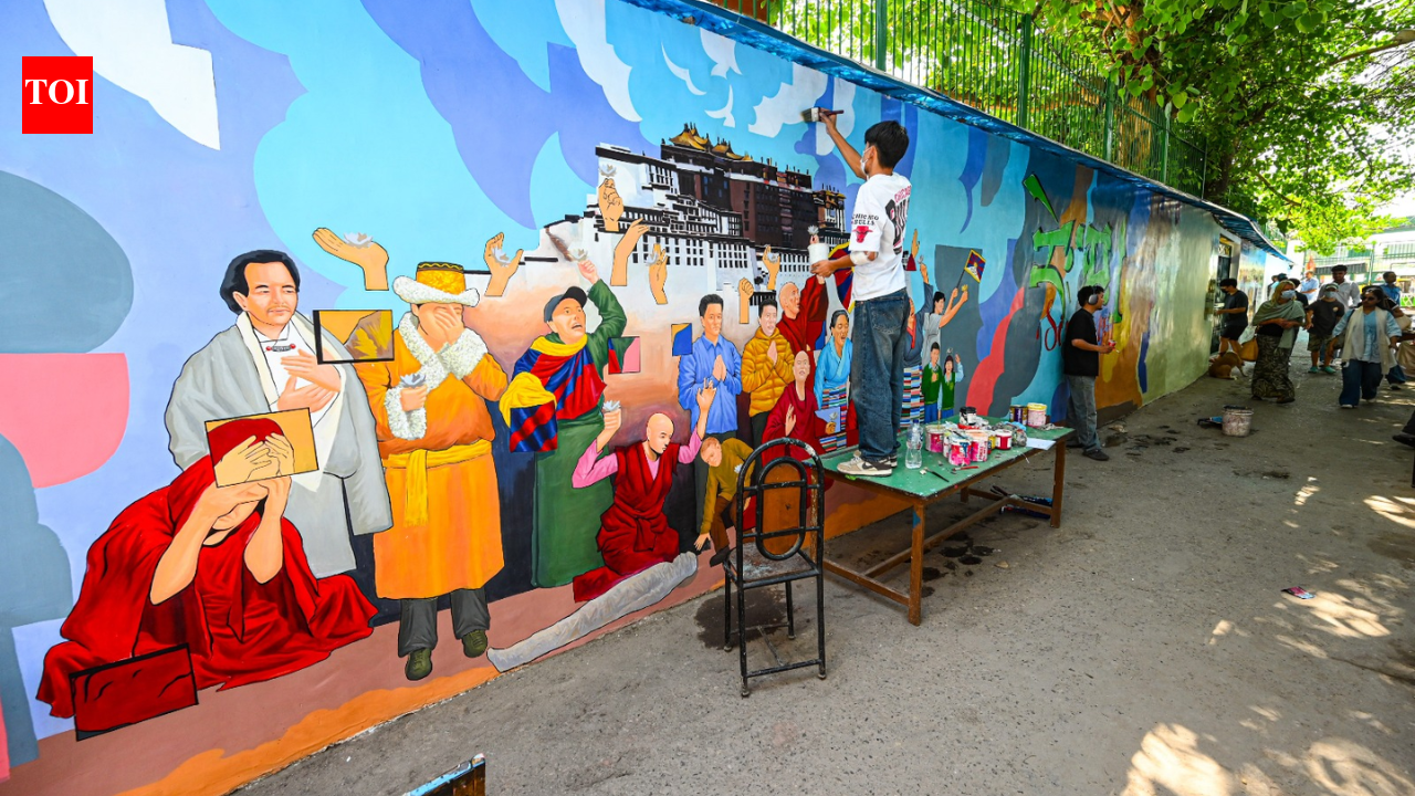 Murals of memory: Tibetan stories come alive at Majnu Ka Tilla