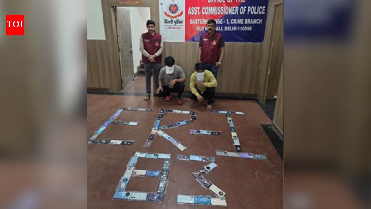 Delhi raid: 83 stolen phones seized in Yamuna Vihar; 2 held