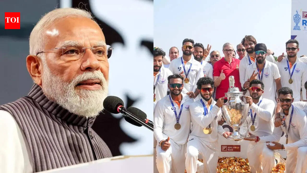 'A long wait of nearly seven decades': PM Modi hails J&K's Ranji win