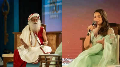 Alia Bhatt seeks parenting advice from Sadhguru, shares candid moment on motherhood