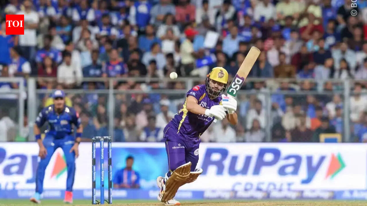 MI vs KKR, IPL 2026 Live: Ajinkya Rahane, Raghuvanshi fifties power KKR to 220