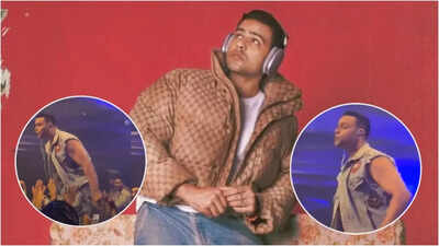 'Bargad' fame Arpit Bala allegedly spits at crowd after bottle is thrown at him during Hyderabad concert - Watch VIRAL video