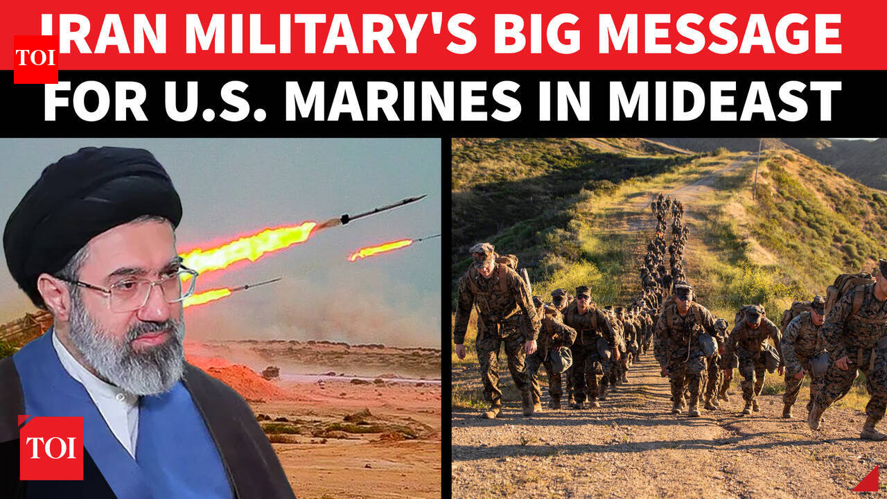 'Good Food For Sea Sharks': Iranian Military Roasts U.S. Marines Ahead Of  Ground Invasion | WATCH