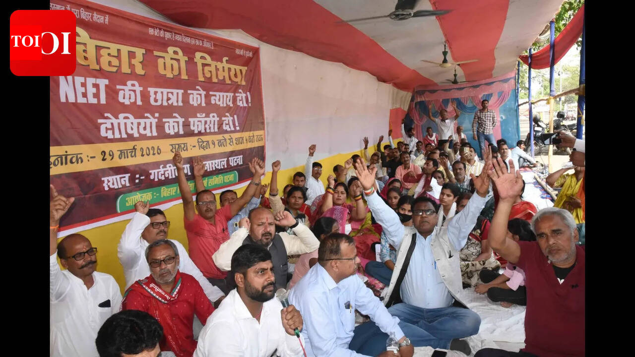 NEET student case: Protesters slam delay in probe, warn of bigger stir