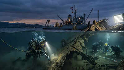 The Pentagon sends specialised divers to find 250 Americans lost on the ‘Hell Ship’ in 1944 in the Philippine sea