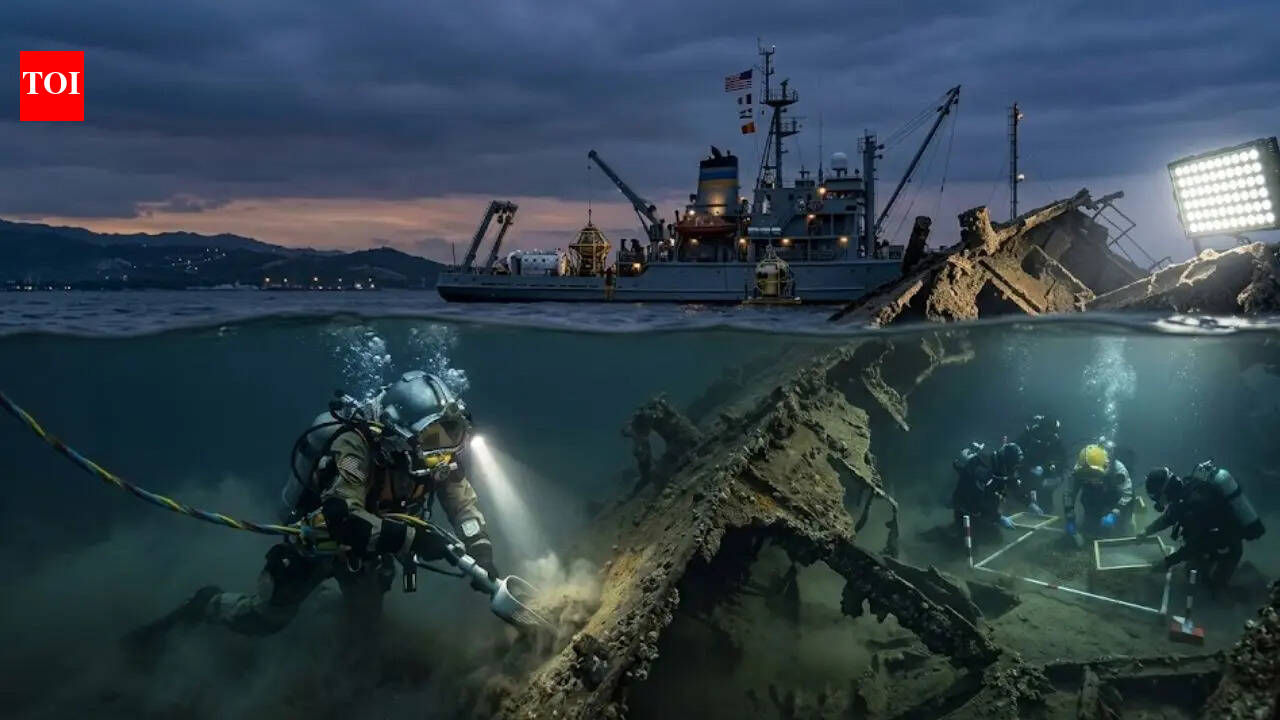 The Pentagon sends specialised divers to find 250 Americans lost on the ‘Hell Ship’ in 1944 in the Philippine sea