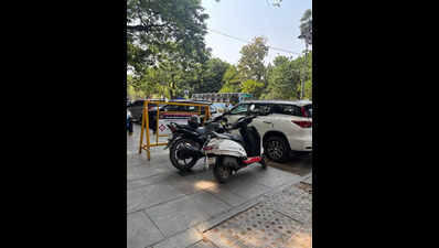 Poor upkeep, encroachments plague T Nagar pedestrian plaza