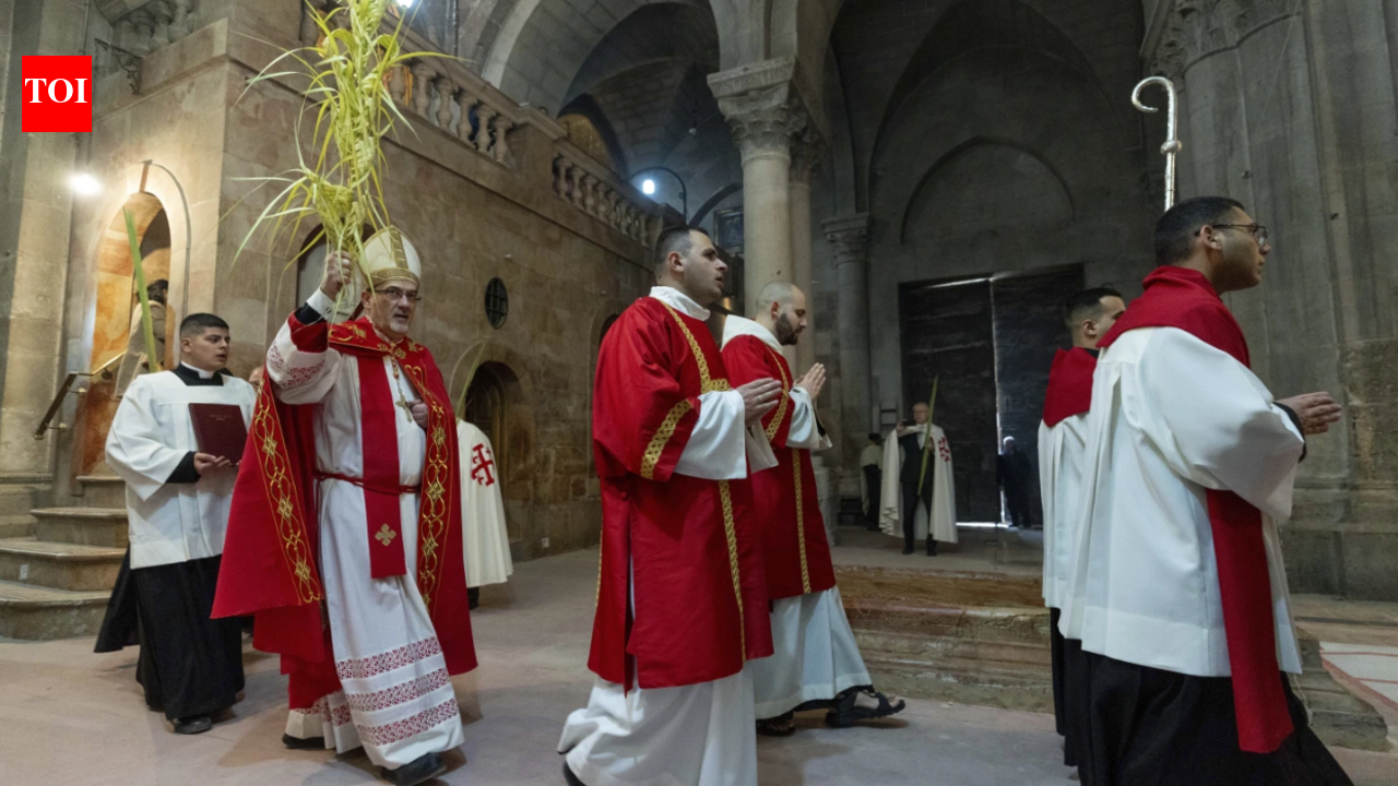 Israel blocks senior Catholic leaders from Jerusalem church on Palm Sunday ‘first time in centuries,’ access restored