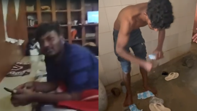 Videos show Bengaluru Central Prison inmates using mobiles; 3 cops suspended