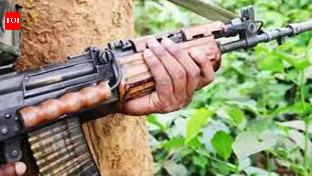 Senior Maoist leader Chelluru Narayana Rao surrenders to Andhra Pradesh Police in Vijayawada